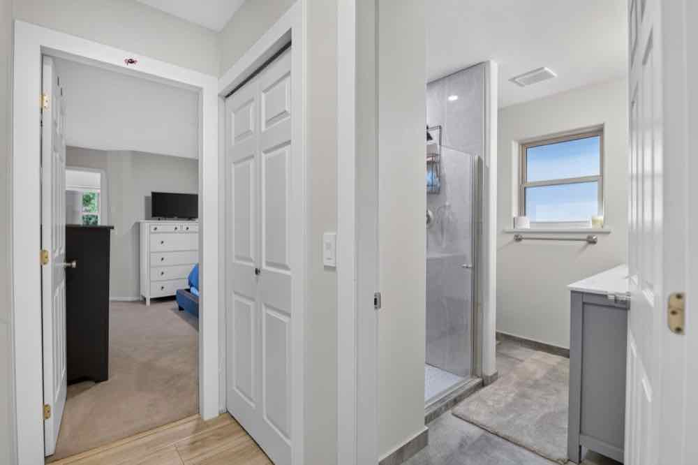Hallway view from the 3D tour