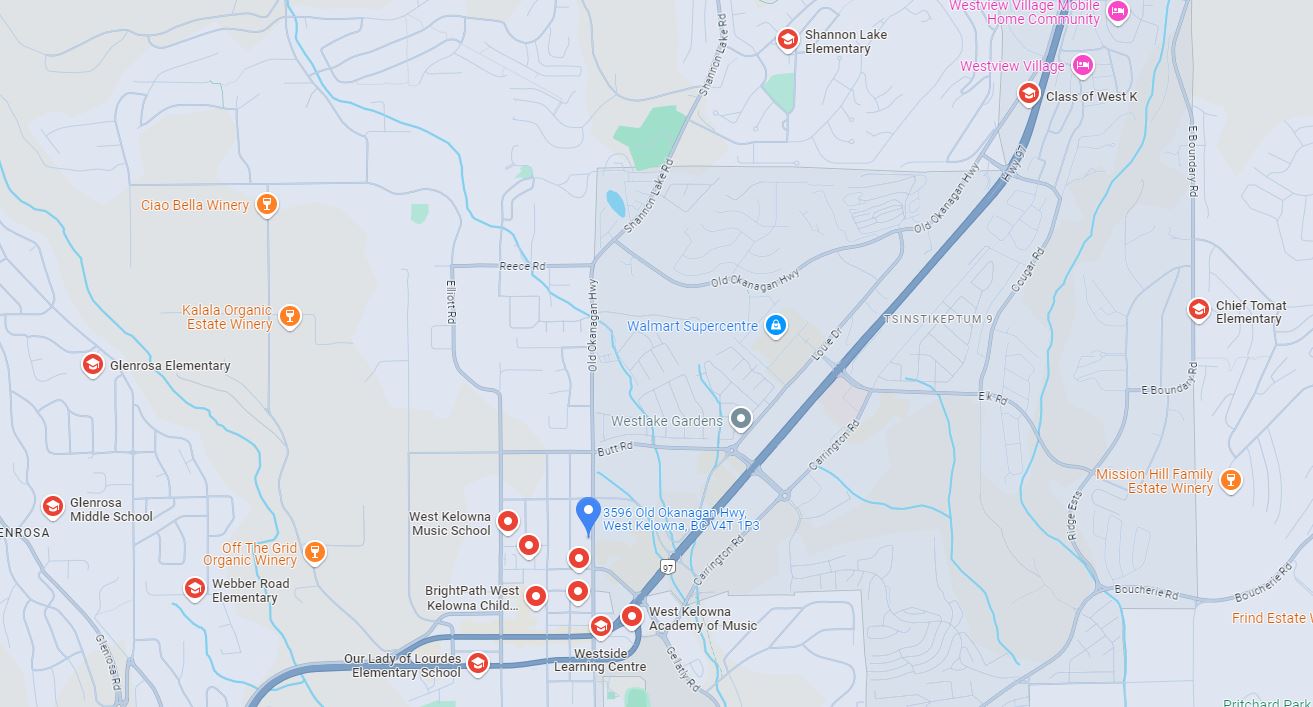 Schools near 3596 Old Okanagan Hwy West Kelowna